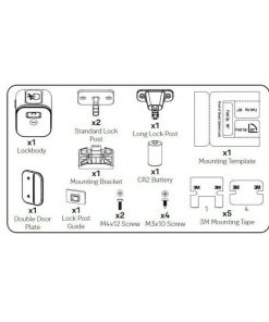 YALE SMART CABINET LOCK - PAMETNA BRAVICA ZA ORMARIĆE ILI LADICE - Slika 3