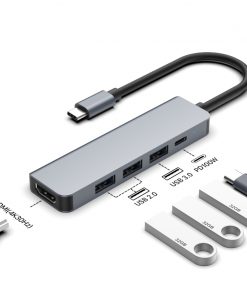 Asonic 5u1 USB C na HDMI