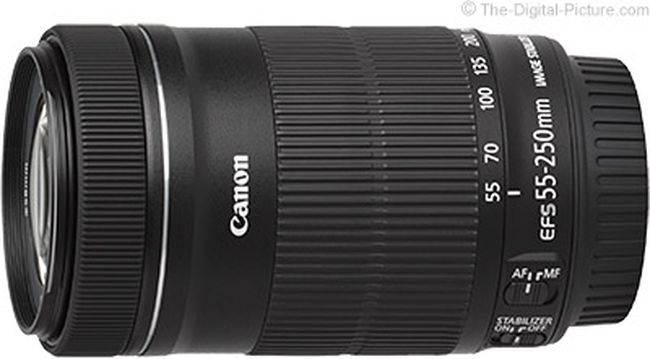 Canon EF-S 55-250 mm f/4-5.6 IS STM Canon EF-S 55-250 mm f/4-5.6 IS STM