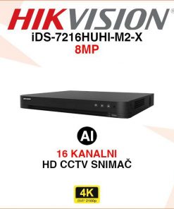 HIKVISION 16 KANALNI 4K ACUSENSE VIDEO SNIMAČ iDS-7216HUHI-M2-X