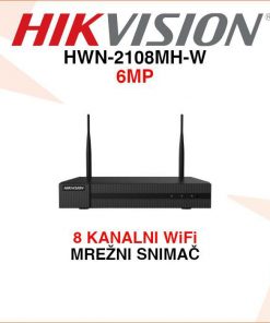 HIKVISION 8 KANALNI 6MP WIFI VIDEO SNIMAČ HWN-2108MH-W