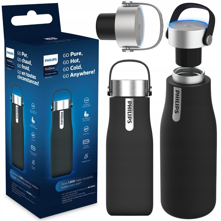 Philips GoZero Smart UV boca crna AWP2788BK Philips GoZero Smart UV boca crna AWP2788BK