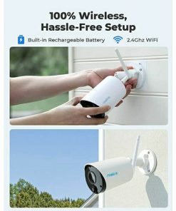 REOLINK B320 ARGUS ECO BATERIJSKA WIFI IP KAMERA 3MP + SOLARNI PANEL - Slika 2