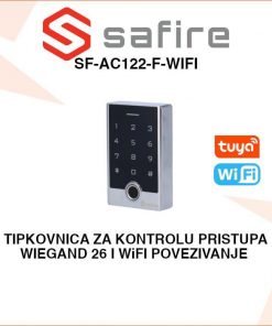 SAFIRE TIPKOVNICA - ŠIFRATOR ZA KONTROLU PRISTUPA SF-AC122-F-WIFI