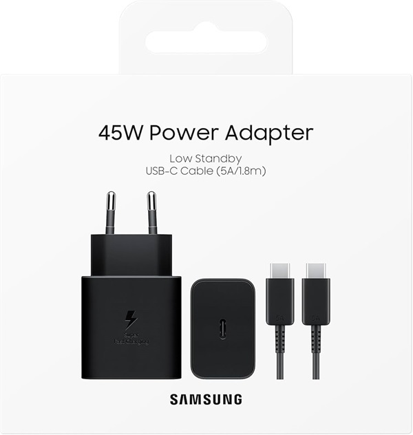 Samsung brzi kućni punjač 45W+USB Type-C kabe Samsung brzi kućni punjač 45W+USB Type-C kabe