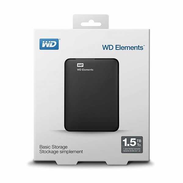WD Elements 1.5TB Portable 2 WD Elements 1.5TB Portable 2