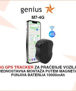 4G GPS TRACKER SA PUNJIVOM BATERIJOM 10000mAh M7-4G