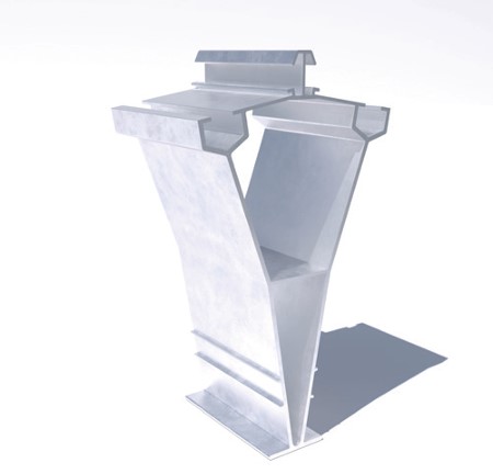 Ridge support 10° XL Ridge support 10° XL