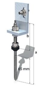 Hanger bolt M10 x 200