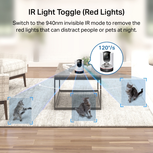 TP-LinkTapo C225 Pan/Tilt AI Home Security Wi-Fi TP-LinkTapo C225 Pan/Tilt AI Home Security Wi-Fi