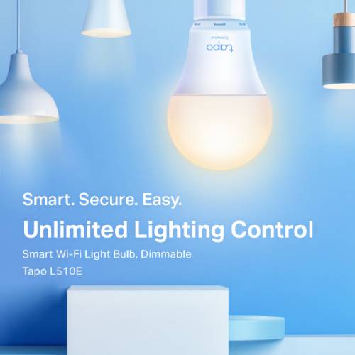 TP-Link Tapo L510E Smart Wi-Fi Light Bulb Dimmable TP-Link Tapo L510E Smart Wi-Fi Light Bulb Dimmable