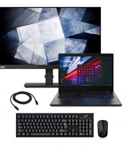 Lenovo ThinkPad L14 Gen2 i3-1115G7, 16GB, 256GB SSD + 24'' 2k USB-C