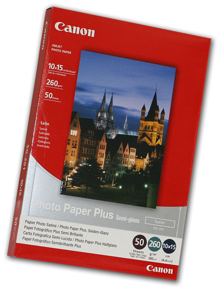 Canon Photo Paper Plus SG201 - 10x15 50L Canon Photo Paper Plus SG201 - 10x15 50L