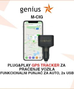 GPS TRACKER ZA PRAĆENJE VOZILA - PUNJAČ ZA AUTO M-CIG