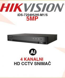 HIKVISION 4 KANALNI 5MP ACUSENSE VIDEO SNIMAČ iDS-7204HUHI-M1/S