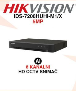 iDS-7208HUHI-M1/X HIKVISION 8 KANALNI 5MP ACUSENSE VIDEO SNIMAČ