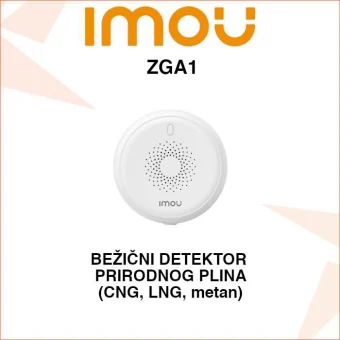 IMOU PAMETNI DETEKTOR PLINA SA UGRAĐENOM SIRENOM ZGA1