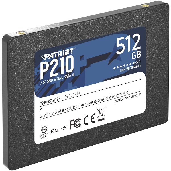 Patriot SSD P210 R520/W430 Patriot SSD P210 R520/W430