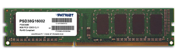 Patriot Signature DDR3 Patriot Signature DDR3