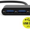 Port HUB USB-C 4X USB-A 3.0 ports
