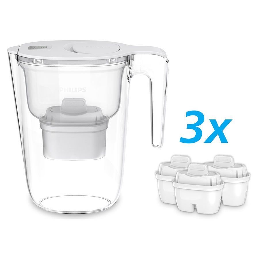 Philips vrč s filterom za vodu 2.6l AWP2933WHT 3f Philips vrč s filterom za vodu 2.6l AWP2933WHT 3f