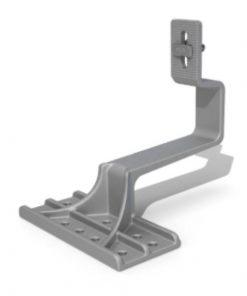 Roof hook aluminium (without wood screw)