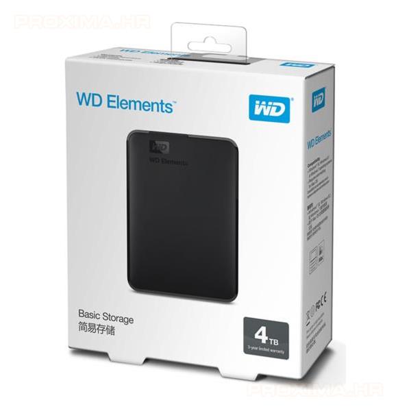 WD Elements 4TB Portable 2 WD Elements 4TB Portable 2