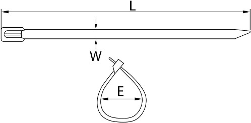 Metalne kabelske vezice 4 Metalne kabelske vezice 4