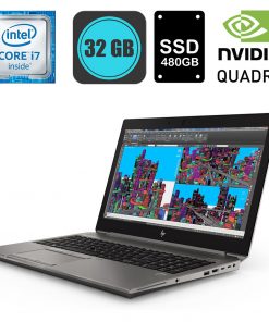 HP ZBook 15 G6 - Core i7, 32GB DDR4, 500GB SSD, T2000