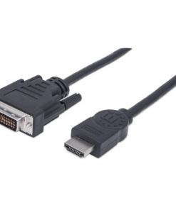 Manhattan kabel HDMI - DVI (24+1) M/M