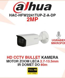 DAHUA CCTV FULL HD BULLET MOTOR ZOOM KAMERA HAC-HFW2241TUP-Z-A-DP