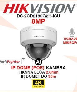 DS-2CD2186G2H-ISU HIKVISION 4K ACUSENSE DARKFIGHTER IP KAMERA