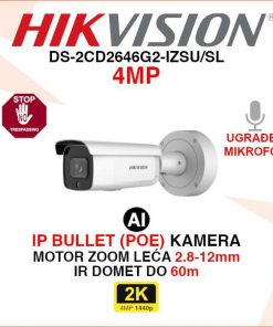 DS-2CD2646G2-IZSU/SL HIKVISION 4MP AI IP KAMERA S AKTIVNOM OBRANOM