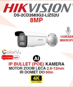 DS-2CD2683G2-LIZS2U HIKVISION 4K AI SMART HYBRID LIGHT IP KAMERA