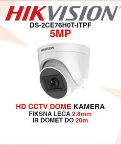 DS-2CE76H0T-ITPF HIKVISION 5MP HD CCTV DOME KAMERA