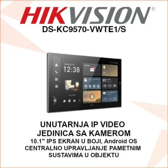 DS-KC9570-VWTE1/S HIKVISION IP VIDEO PORTAFON I KONTROLNA JEDINICA