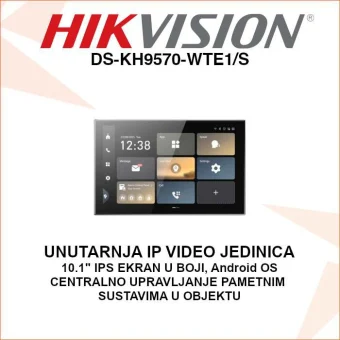 DS-KH9570-WTE1/S HIKVISION IP UNUTARNJA JEDINICA ZA VIDEOINTERFON