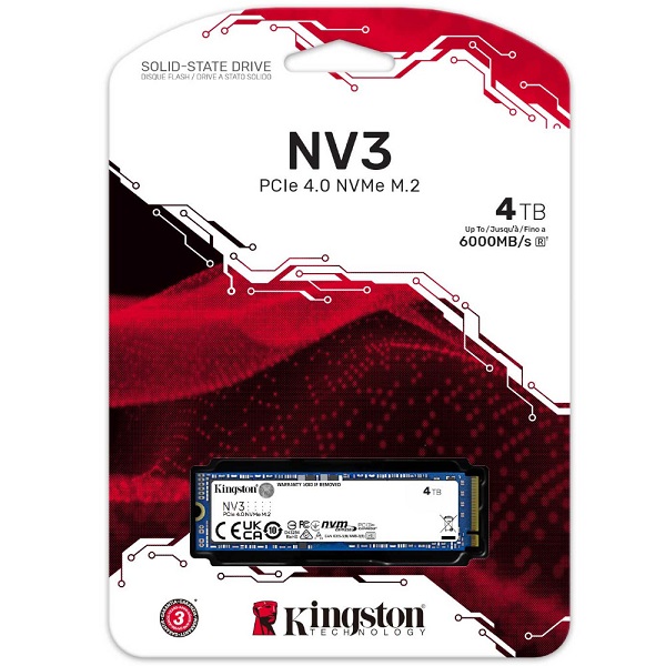 Kingston NV3 NVMe 4000GB Kingston NV3 NVMe 4000GB