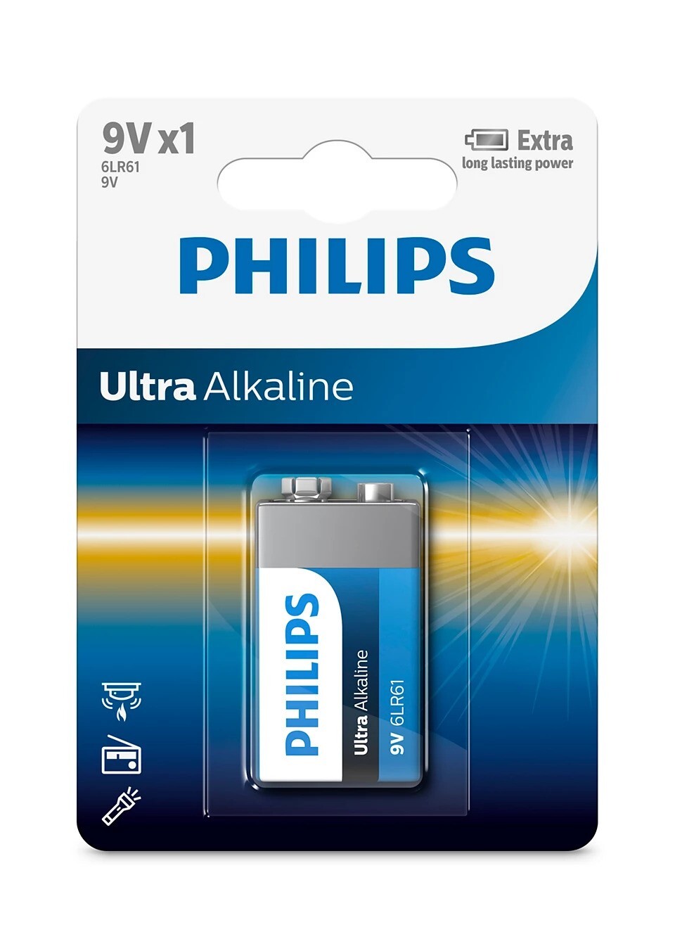 Philips baterija 6LR61E1B Philips baterija 6LR61E1B