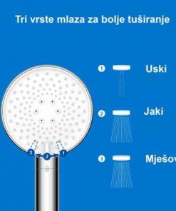 Philips ASH1516 tuš slušalica chrome
