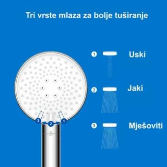 Philips ASH1516 tuš slušalica chrome