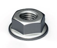 Hexagon Nut w. serration M8 Hexagon Nut w. serration M8