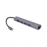 Roline VALUE USB-C docking station, 4K HDMI, 3×USB 3.2 Gen 1, G-LAN