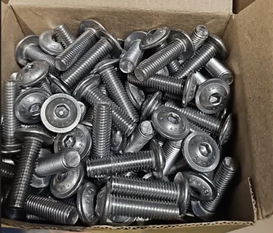 Truss head hex screw A2 M10x35
