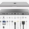 Asonic USB C 11u1 naHDMI/VGA/SD/RJ45/U3