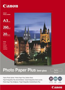 Canon Photo Paper Plus SG201 - A3+ - 20L Canon Photo Paper Plus SG201 - A3+ - 20L