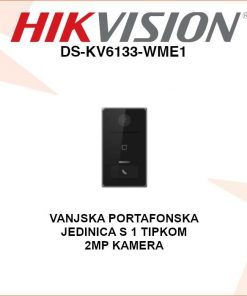 DS-KV6133-WME1 HIKVISION VANJSKA IP JEDINICA SA 1 POZIVNOM TIPKOM