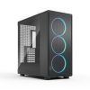 Fractal Epoch XL Black TG RGB Light tint