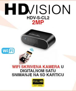 HDVISION WIFI SKRIVENA KAMERA U DIGITALNOM SATU HDV-S-CL2