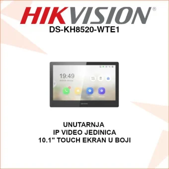 HIKVISION UNUTARNJA PORTAFONSKA JEDINICA DS-KH8520-WTE1